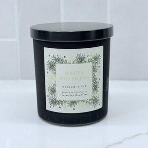 Balsam & Fir Black Candle